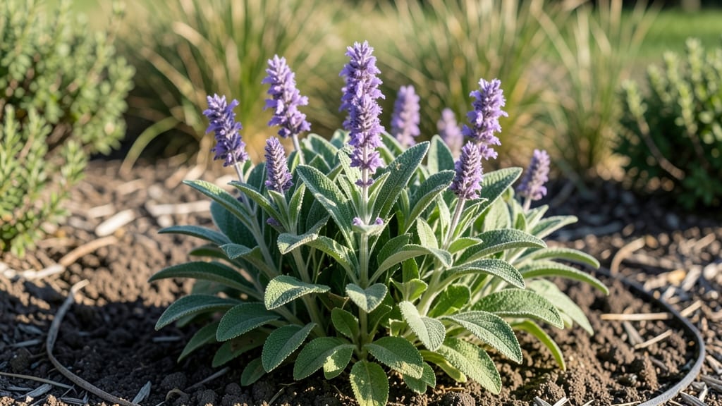 Catnip Plant Purple Flowers: Hummingbird-Magnet Blooms for Pollinator Gardens