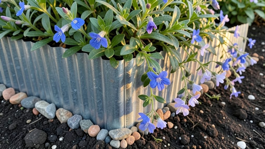 Corrugated Metal Flower Beds: Rustic Industrial Garden Edging With Bold Style