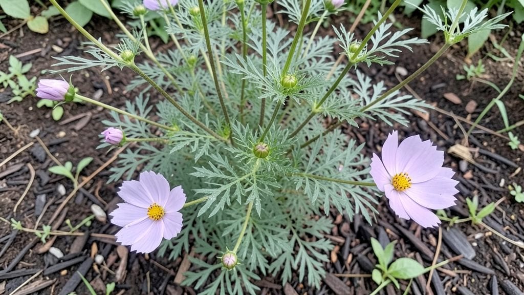 Cosmos Flower Petals: Edible Garnishes With Bold Purple Pops
