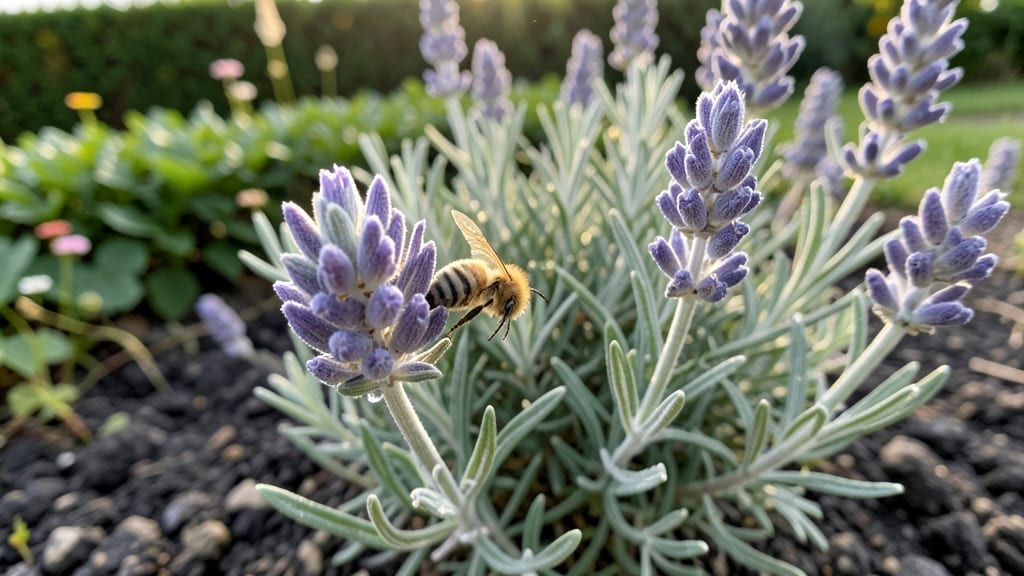 Cute Bees Sleeping in Flowers: Whimsical Garden Decor for Pollinator Paradise