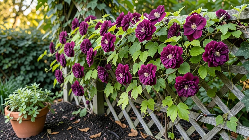 Double Flowering Clematis Growing Guide: Pacific Northwest Frost-Resistant Pruning Mastery