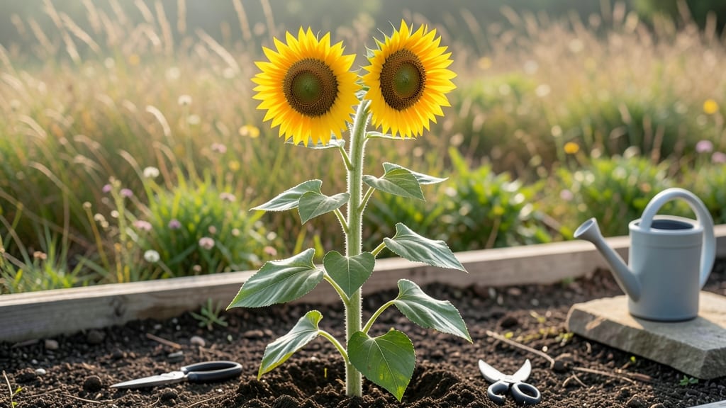 Double Headed Sunflower Growing Guide: Bold Stems, Double Blooms in One Plant