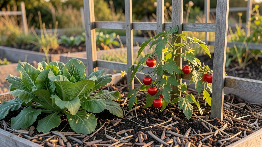 Flower And Veggie Garden: Pollinator-Powered Layout for Year-Round Beauty
