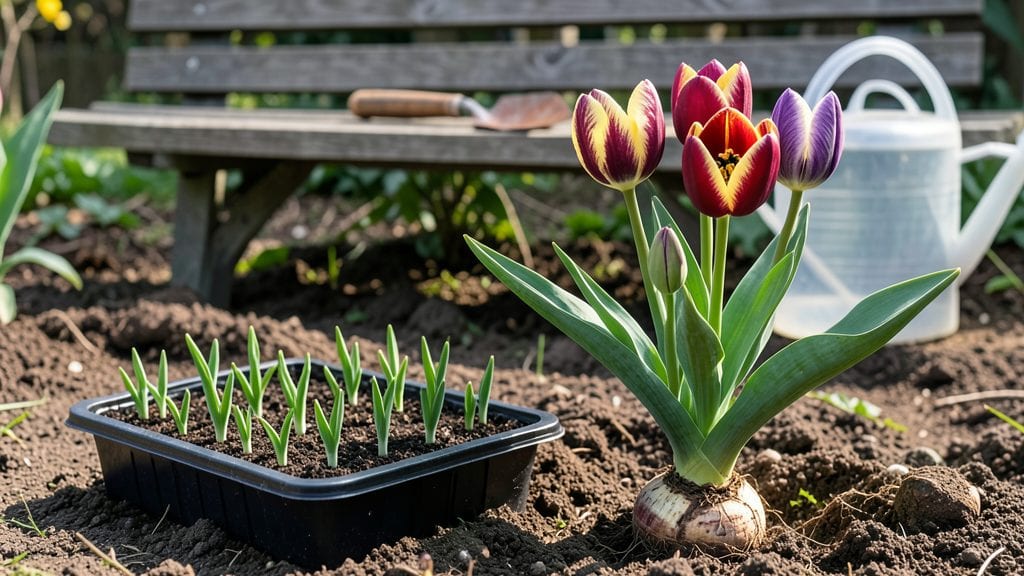 Flower Bulb Garden: Year-Round Color With Minimal Pruning Effort