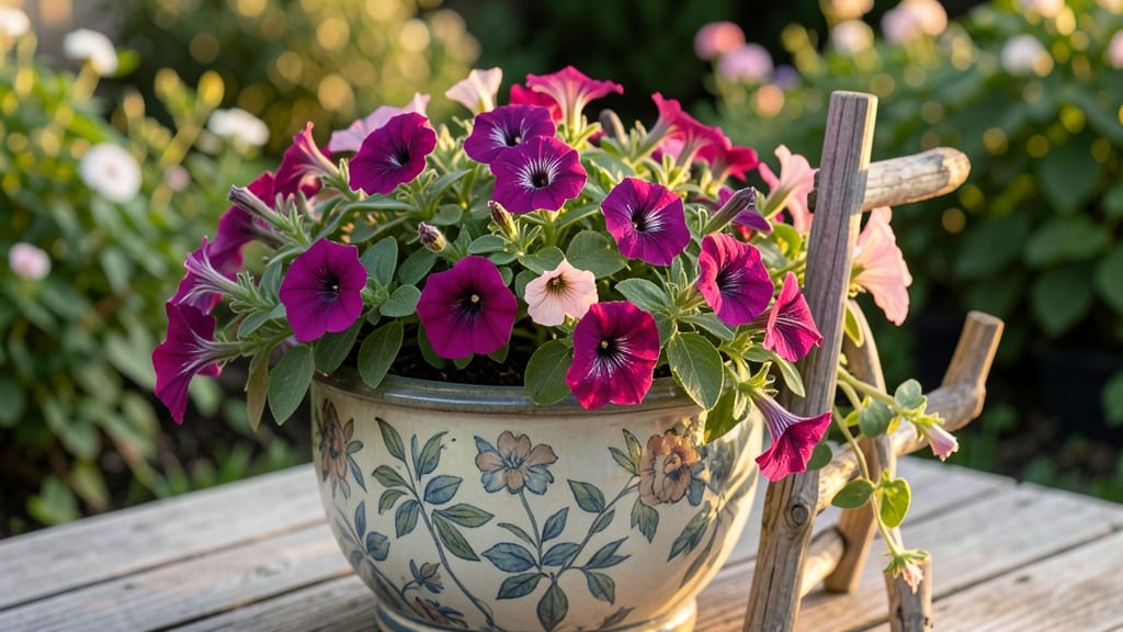 Flower Pot Large: Bold Vertical Garden Statement for Small Spaces