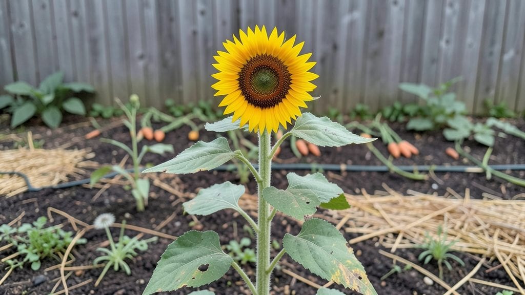 Head of Sunflower: Pacific Northwest Frost-Resistant Year-Round Stunner