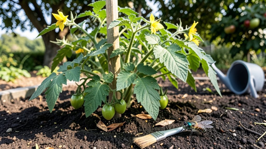 How to Pollinate Tomato Flowers: Hand-Pollination Tricks for Bountiful Harvests