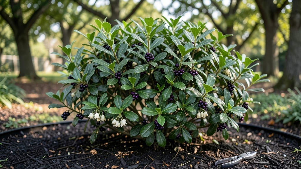 Inkberry Holly Flower Growing Guide: Pacific Northwest Frost-Resistant Year-Round Beauty