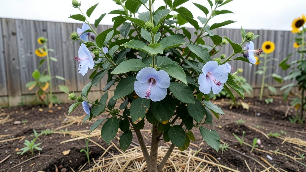 Light Blue Hibiscus Flowers: Frost-Resistant Blooms That Thrive in Pacific Northwest Gardens