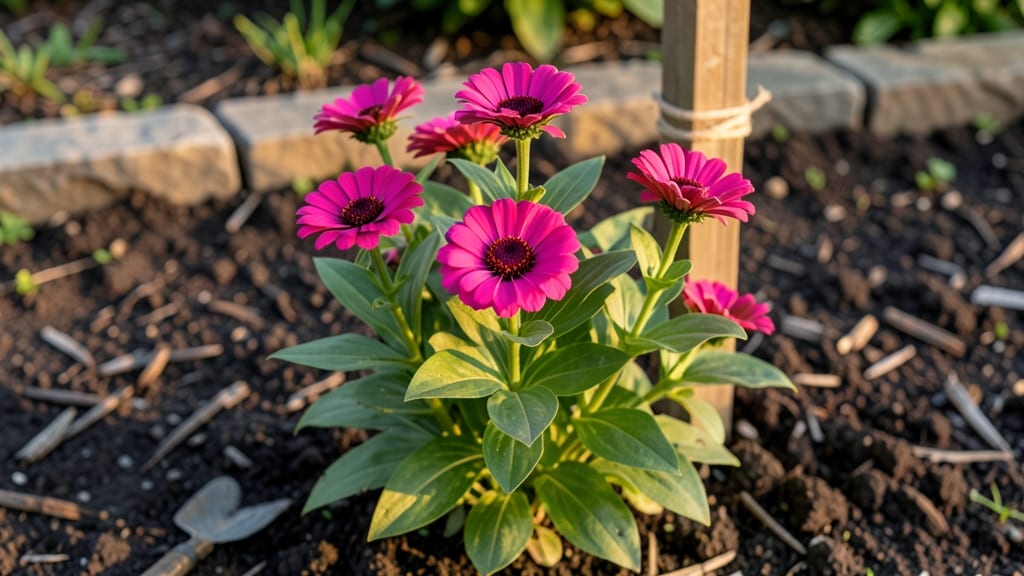 Magenta Zinnia Flowers: Bold Purple Pops for Cutting Garden Glory