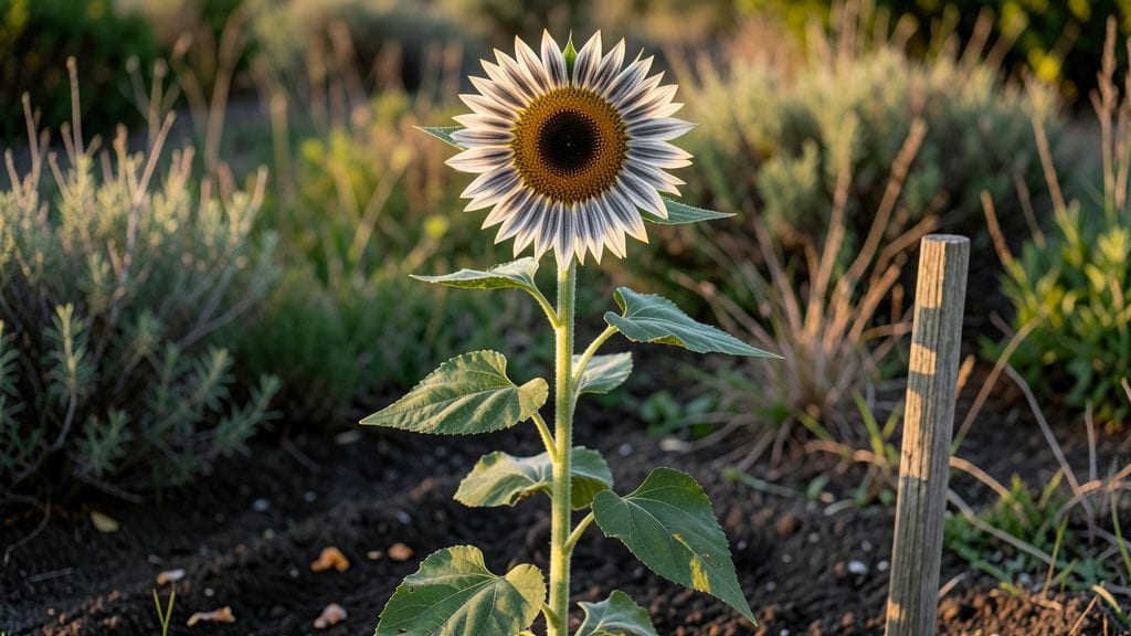 Mammoth Grey Striped Sunflower Growing Guide: Towering Elegance for Pacific Northwest Gardens