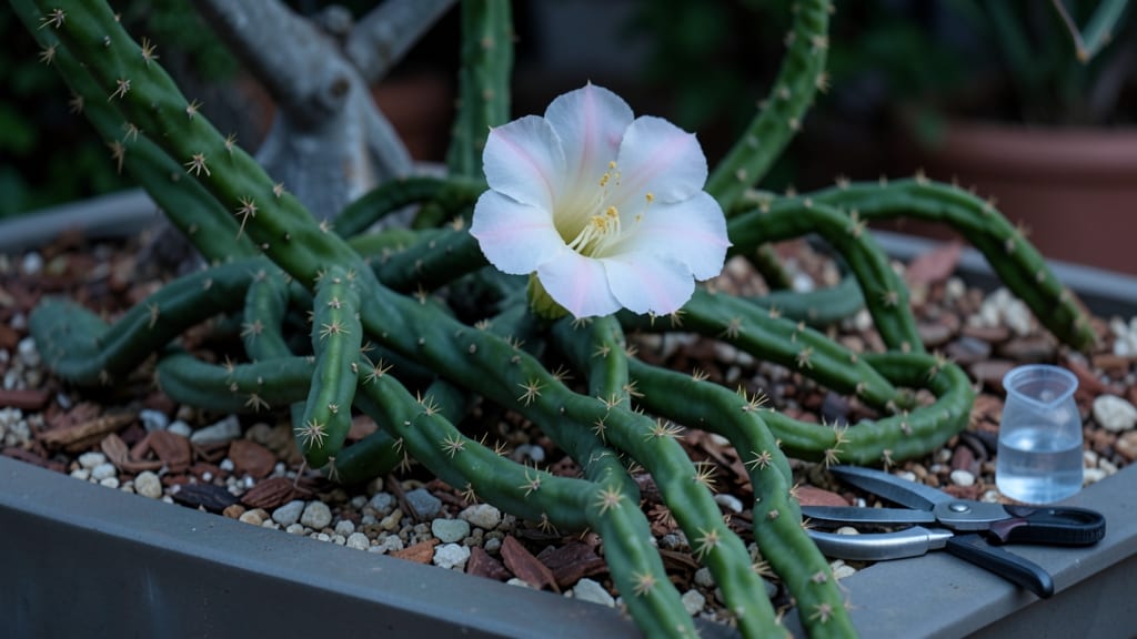 Night Blooming Cereus Cactus Flower: Twilight Garden Stunner With Fragrant Midnight Blooms