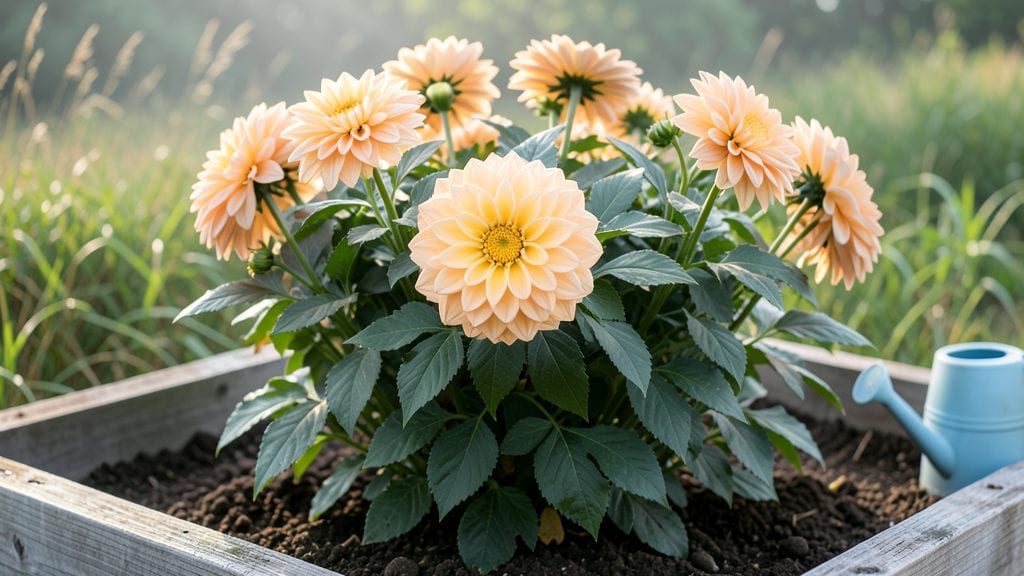 Peach Dahlia Flowers: Bold Summer Elegance With Long-Lasting Blooms