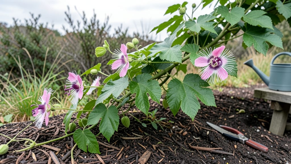 Pink Passion Flower Growing Guide: Hummingbird Magnet With Year-Round Blooms