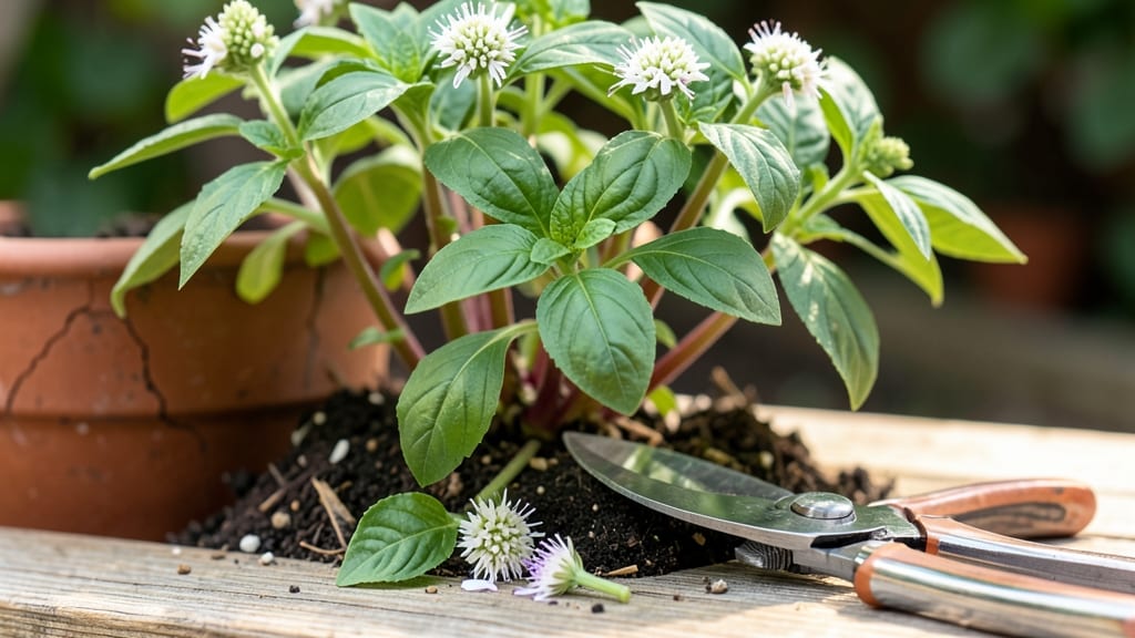 Prune Basil Flowers: Revive Your Plant With 3 Simple Cuts