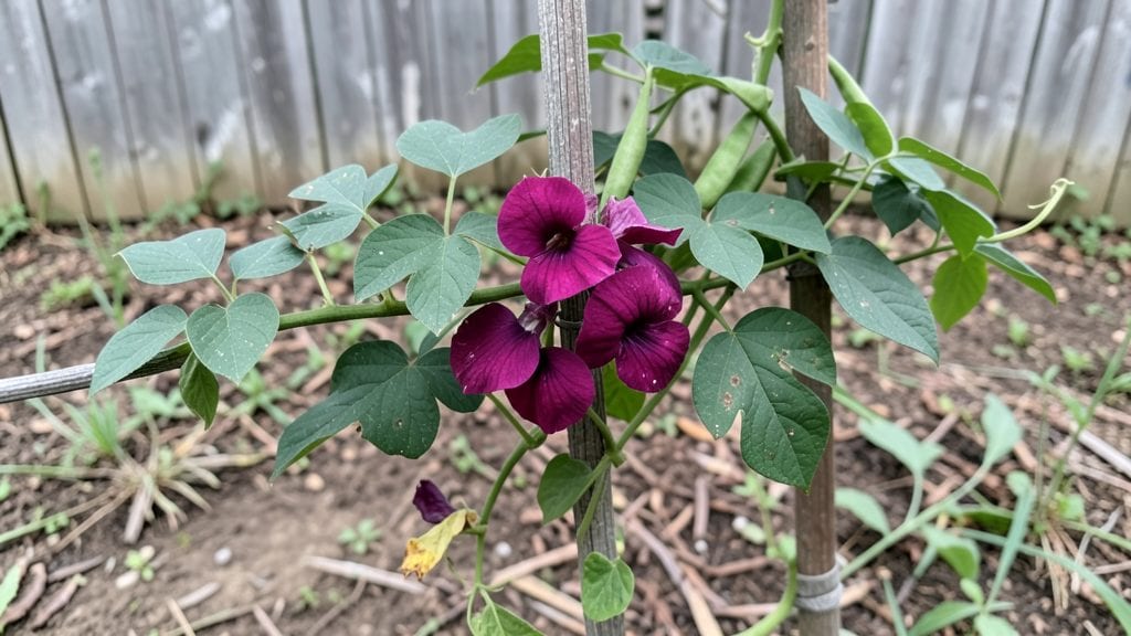 Purple Flower Bean Vine Growing Guide: Year-Round Color With Minimal Care