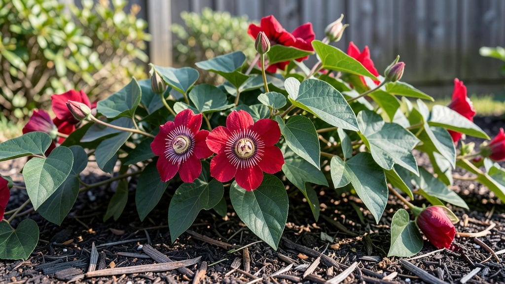 Ruby Glow Passion Flower Growing Guide: Hummingbird Magnet With Year-Round Blooms