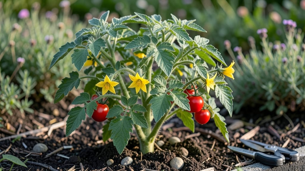 Tiny Tim Tomato Flower: Dwarf Variety for Containers and Small Gardens