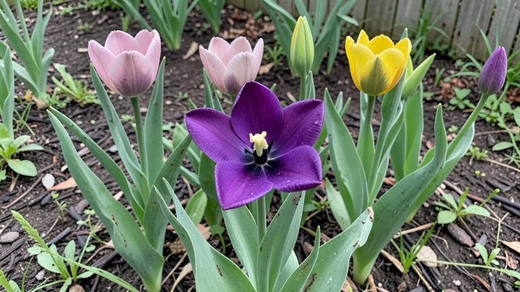 Tulip Flower Bed: Spring Color Explosion in Every Season